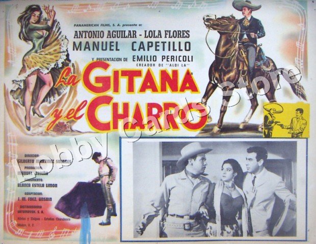 LOLA FLORES/LA GITANA Y EL CHARRO